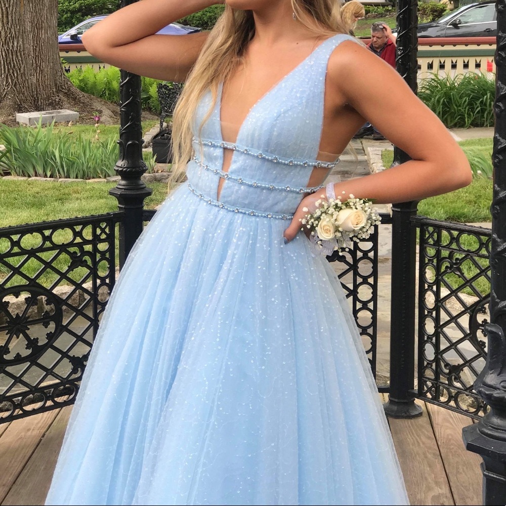 Sherri hill Blue (Cinderella) Gown